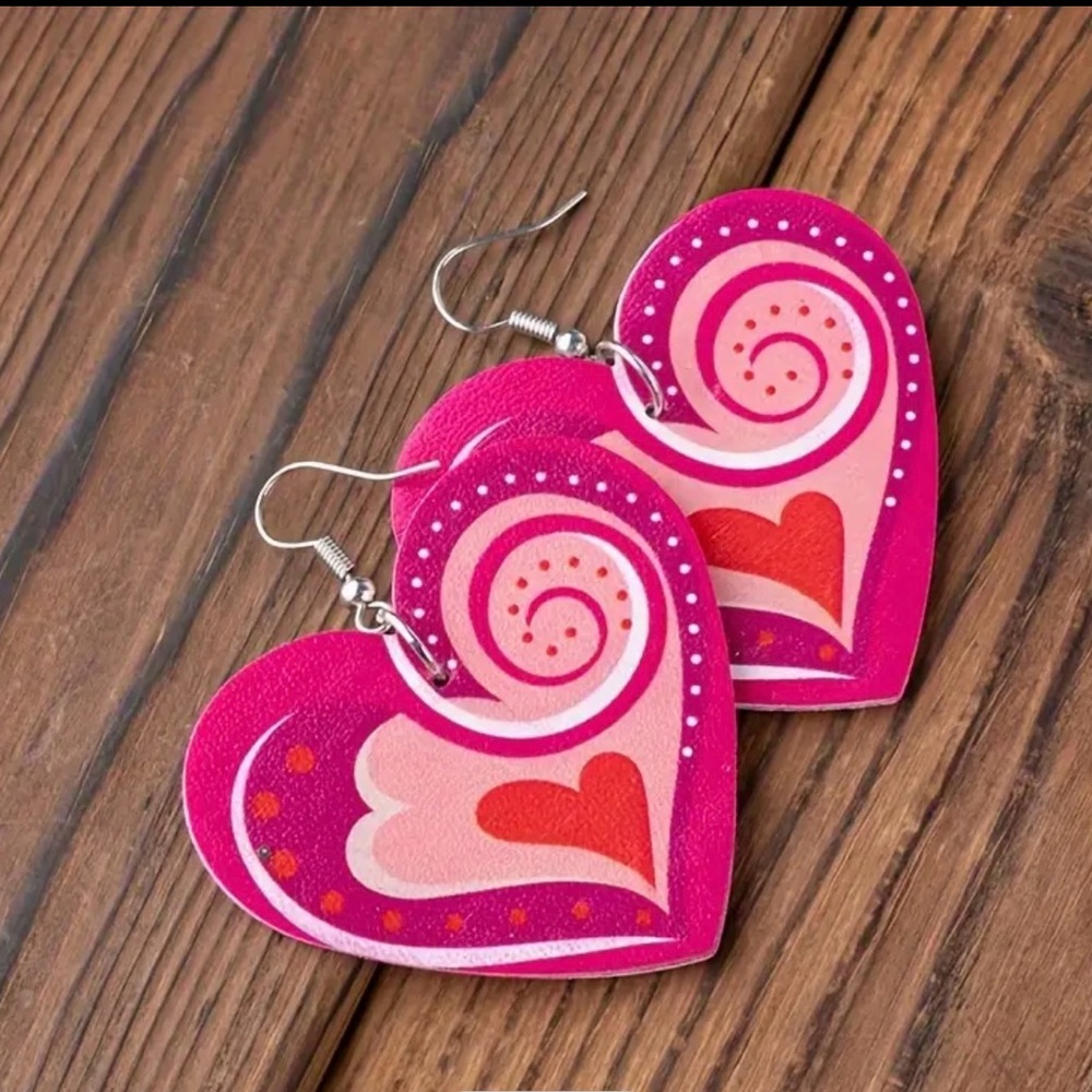 Valentine earrings